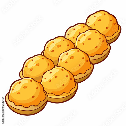 vector illustration of bread