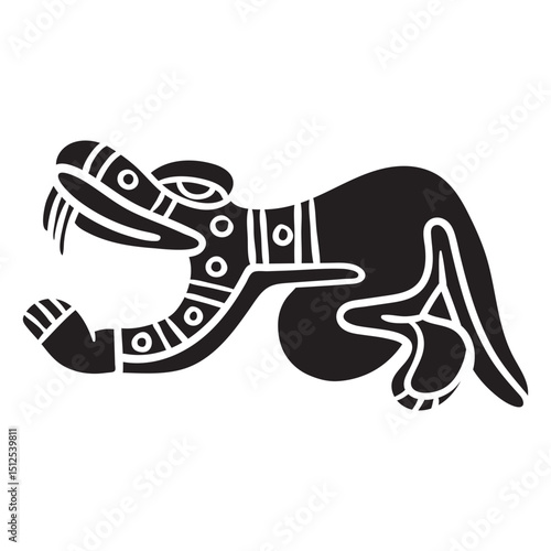 Aztec spiritualism symbol