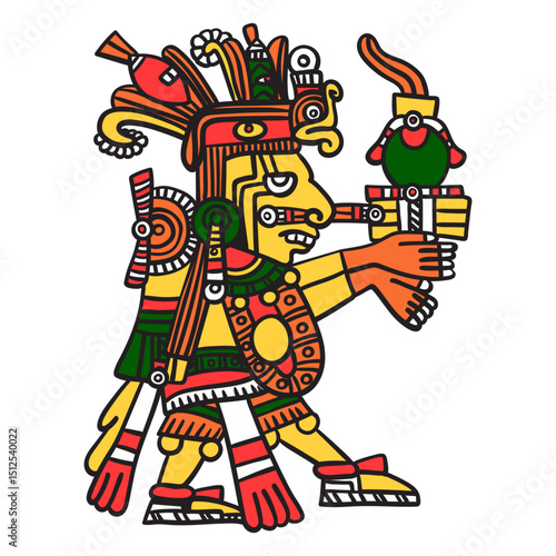 God aztec color centeotl