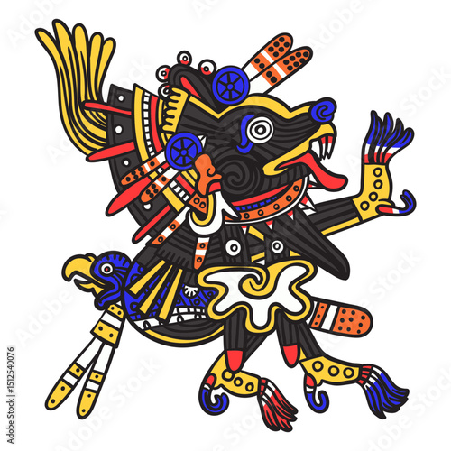 God aztec color xolotl
