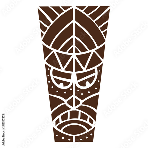 Tiki hawaii totem