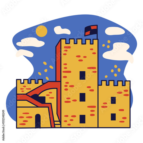 Ozama fortress dominican doodle