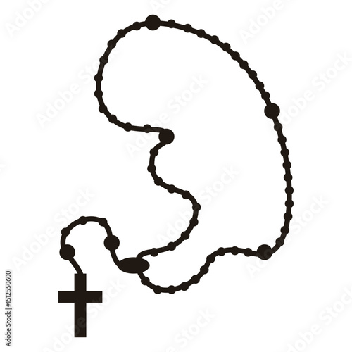 Cross necklace christian religion