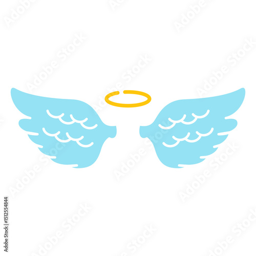 Angel wings &amp; nimbus