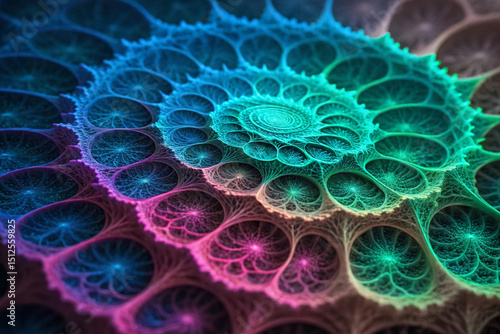 abstract fractal background