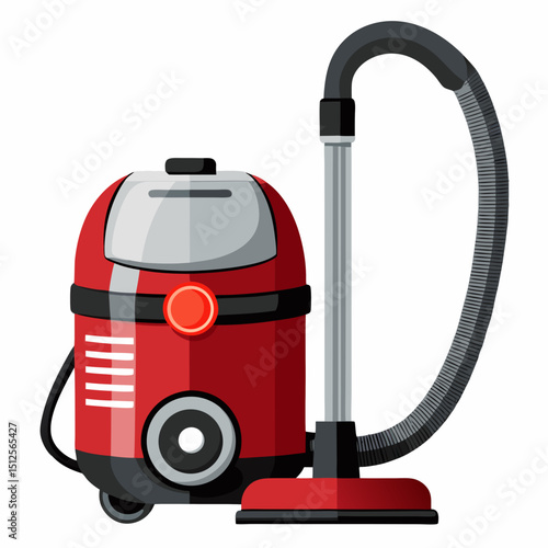vacuum cleaner isolated on white