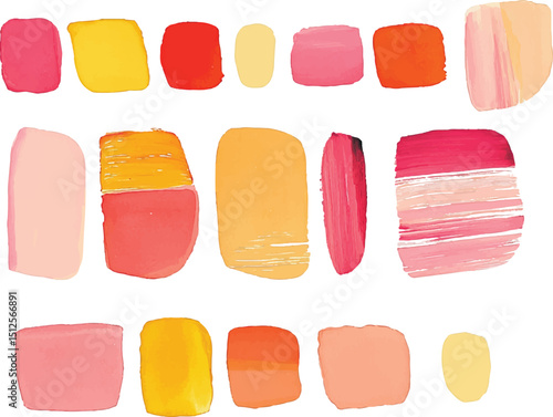 set of colorful jelly candies