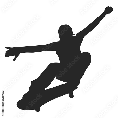 Skateboard silhouette 4