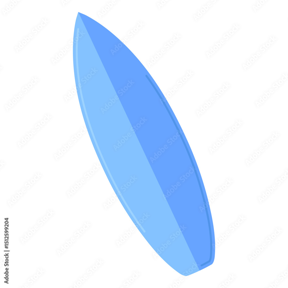 Flat surfboard icon Flat surfboard icon