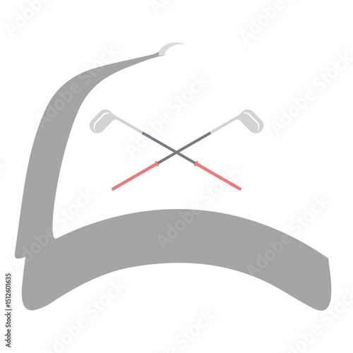 Golf club illustration