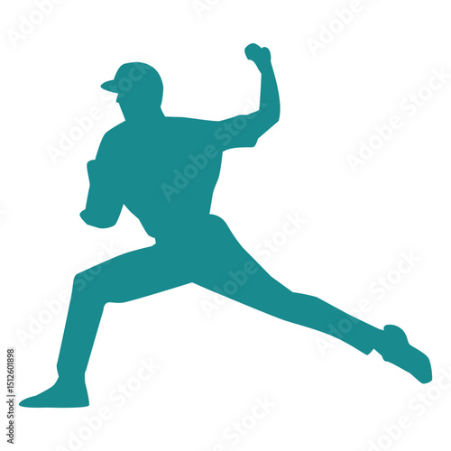 Player ball baseball player ballplayer silhouette