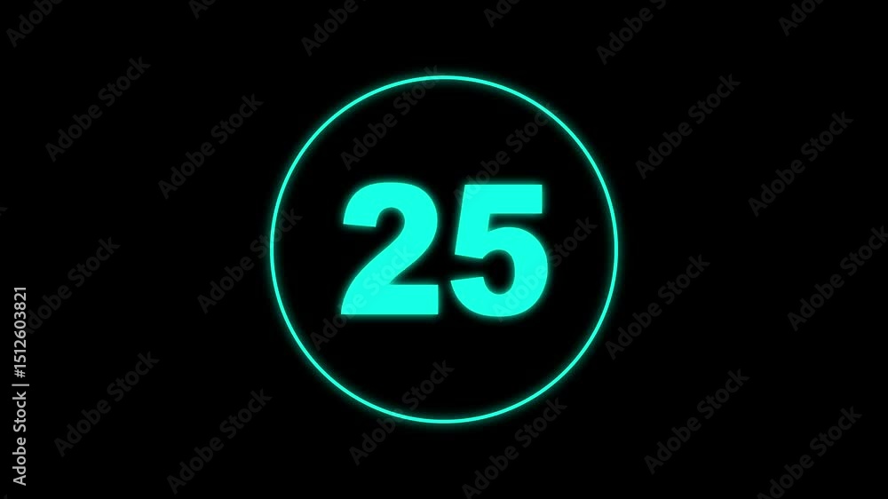 Glowing Circle countdown timer one minute animation from 30 to 0 second animation on black background with alpha channel, 30 second countdown timer, 4k video animated Glowing Circle countdown timer one minute animation from 30 to 0 second animation on black background with alpha channel, 30 second countdown timer, 4k video animated