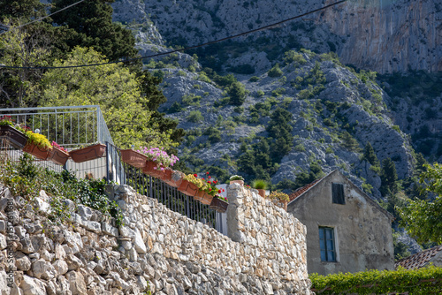 Biokovo national park mountains. Beautiful landscape photography from Makarska, Croatia