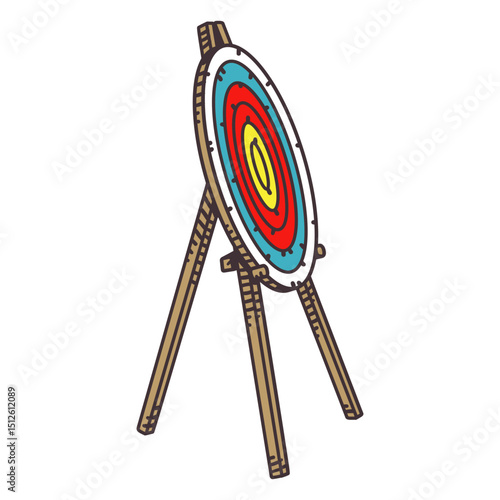Archery bull's eye