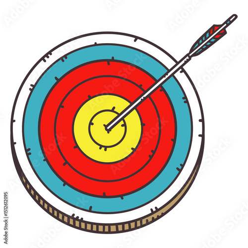 Bull's eye archery