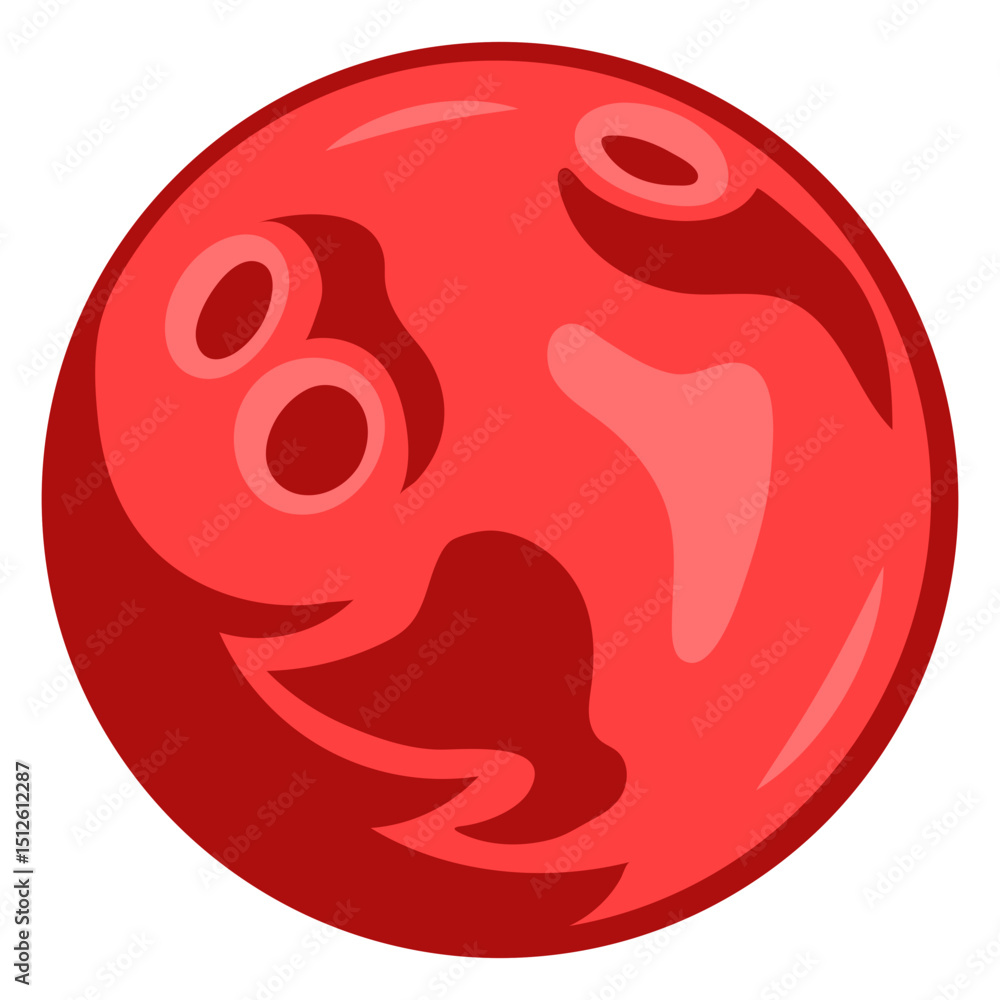 Bowling illustration red ball Bowling illustration red ball
