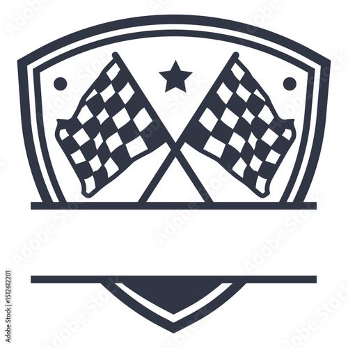 Racing Split Monogram
