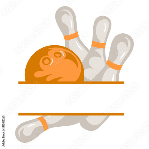 Spare illustration bowling