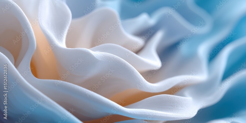 Obraz premium Abstract blue and white texture