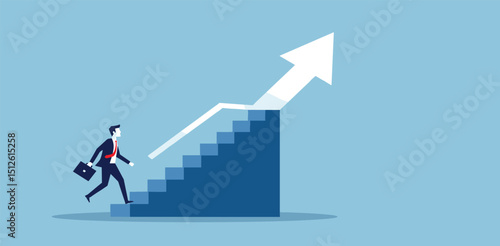 Cooperation partnership, work together for success, team collaboration, agreement or negotiation, collaborate concept, businessmen handshake on growth