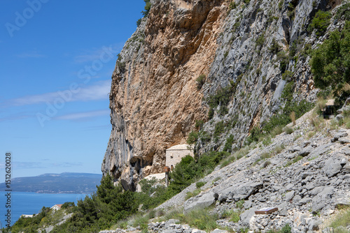 Biokovo national park mountains. Beautiful landscape photography from Makarska, Croatia