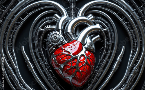 Biomechanical Heart – Fusion of Flesh and Machine