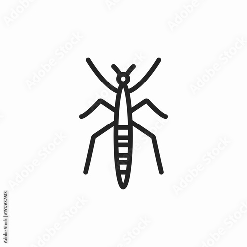 insect bug icon sign vector