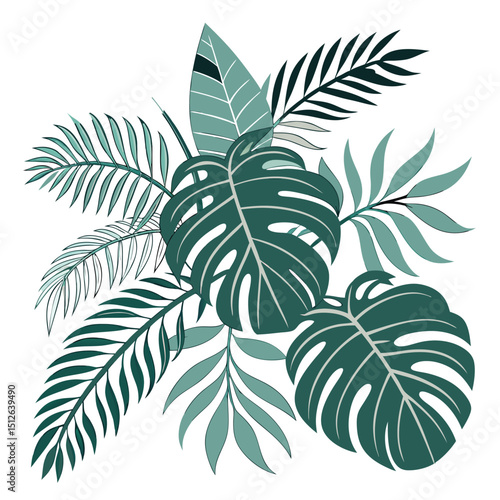 palm tree vector illustration
