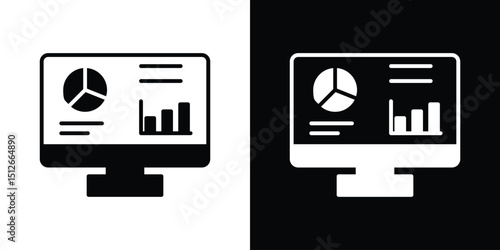Dashboard icon illustration. icon templates pack.