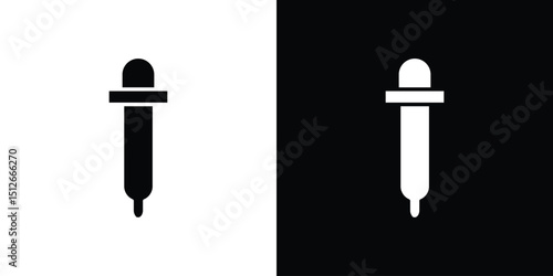 Dropper icon illustration. icon templates pack.