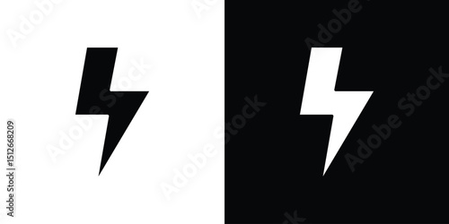Flash icon illustration. icon templates pack.