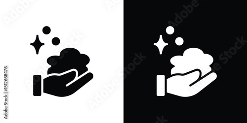 Foam icon illustration. icon templates pack.