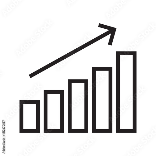 Benchmark size icon. Dashboard rating, service business progress. Benchmark icon.
