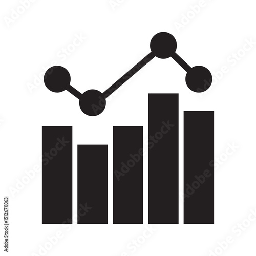 Benchmark size icon. Dashboard rating, service business progress. Benchmark icon.