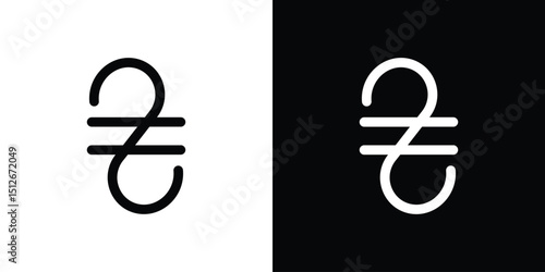 Hryvnia icon illustration. icon templates pack.