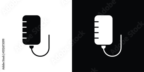 IV bag icon illustration. icon templates pack.