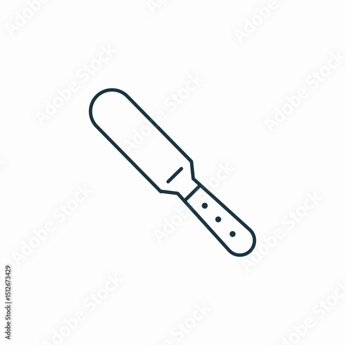 cake smoother icon sign vector