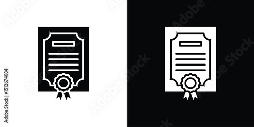 License icon illustration. icon templates pack.