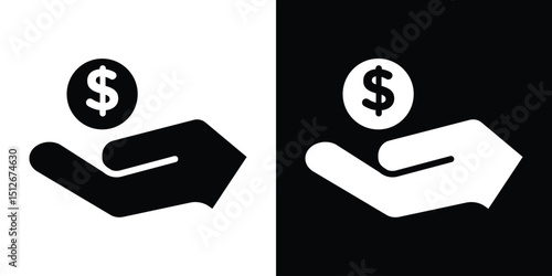 loan icon illustration. icon templates pack.