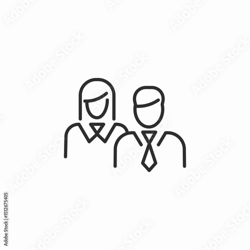 gender balance icon sign vector