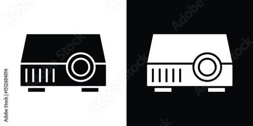 Projector icon illustration. icon templates pack.
