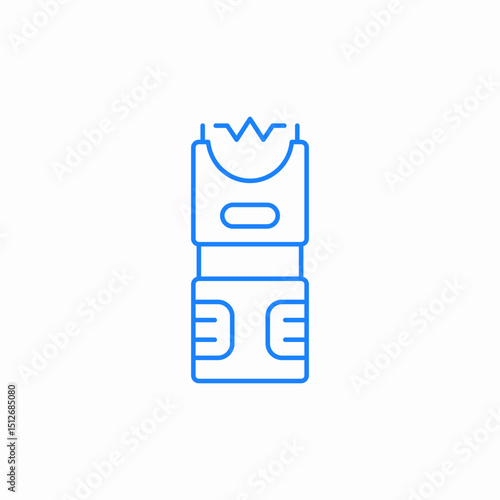 hair cut machine icon sign vector