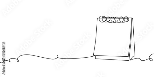 calendar line art continuous one agenda icon time illustration schedule sketch. outline art line calendar event calender lineart paper date appointment holiday business vector day diary month office