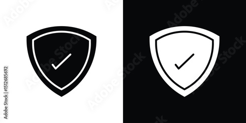 Safe icon illustration. icon templates pack.