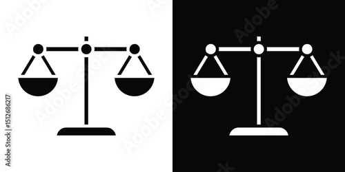 Scale icon illustration. icon templates pack.