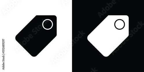 Tag icon illustration. icon templates pack.