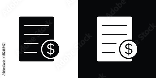 Tax icon illustration. icon templates pack.