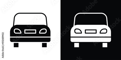Taxi icon illustration. icon templates pack.
