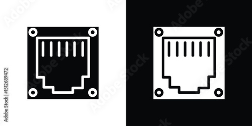 TCP icon illustration. icon templates pack.
