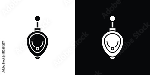Urinal icon illustration. icon templates pack.